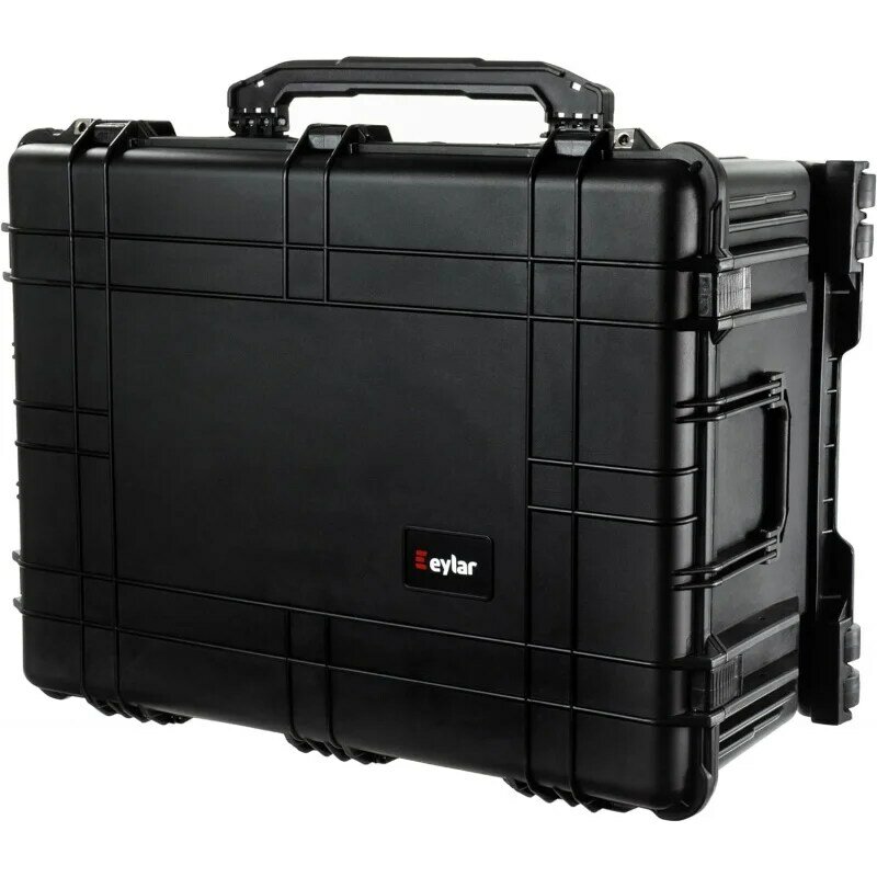 Eylar XXL 31.5 "ochronny sprzęt walizka rolkowa odporna na wodę i wstrząsy w/pianka (czarny)