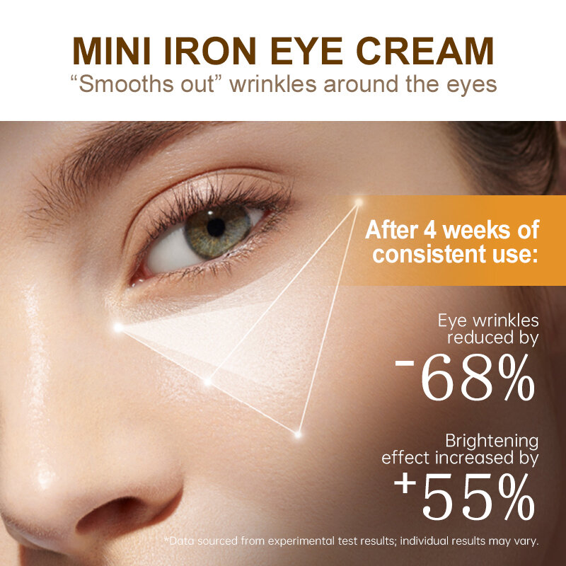 Anti Dark Circle Eye Cream Eye Bags Removal Collagen Anti-Wrinkle Cream Against Puffiness Fine Lines Reducer Eye Skin Care