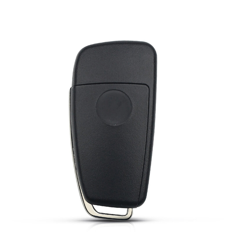 KEYYOU-funda plegable de repuesto para llave de coche, carcasa de 3 botones para AUDI, sin cuchilla