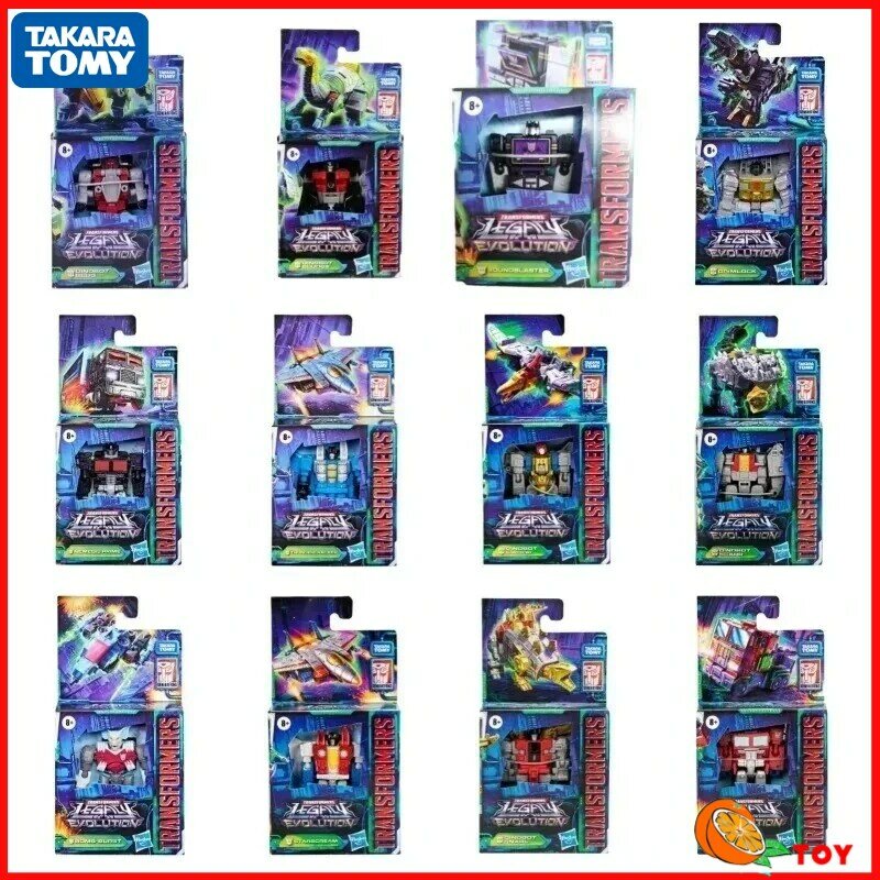 Transformers Toys-figuras de acción de Transformers Legacy Evolution Core, Optimus Prime, Starscream, Snarl, Robot Swoop, regalos para pasatiempos