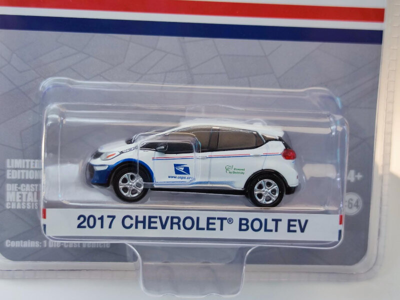 1:64 2017 Chevrolet BOLT EV wysoka symulacja odlewu modelu samochodu ze stopu metalowy samochód kolekcja zabawek dziecięcych prezenty W279