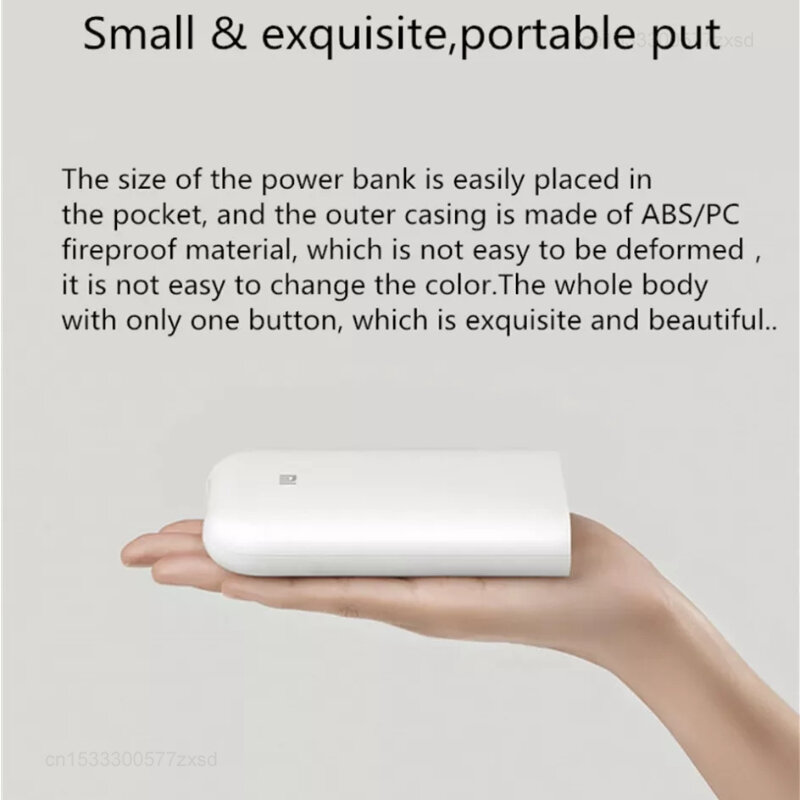 Xiaomi AR photography Printer Pocket Portable Mini Household connettività Bluetooth rapida stampante fai da te HD funziona con l'app Mihome