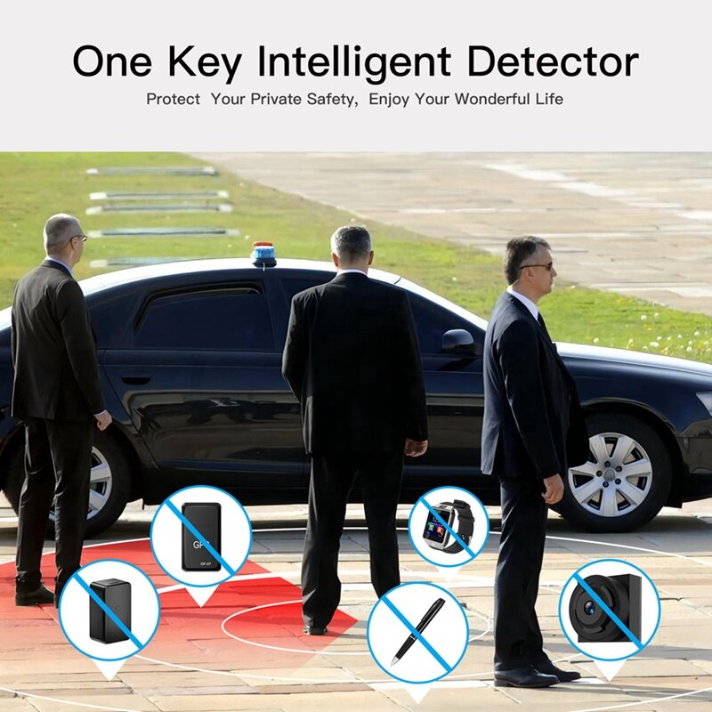 GPSトラッカー、セキュリティ保護、ホテルファインダーのバグ検出器