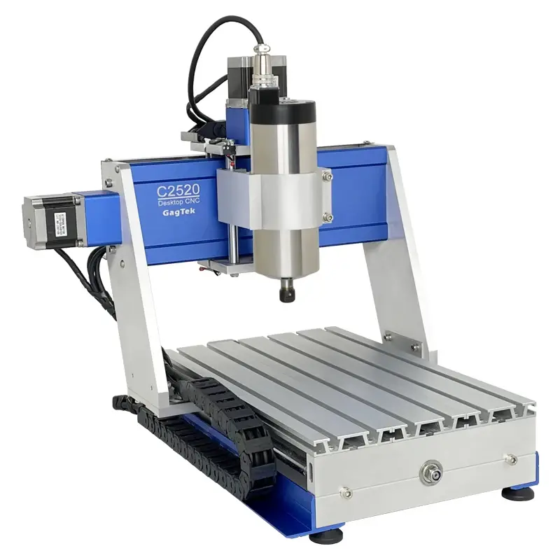 LY-CNC Máquina De Escultura De Madeira, CNC Metal Milling Gravador com Eixo De Refrigeração De Ar, Tela De Toque, 3 Eixos Apenas, C2520