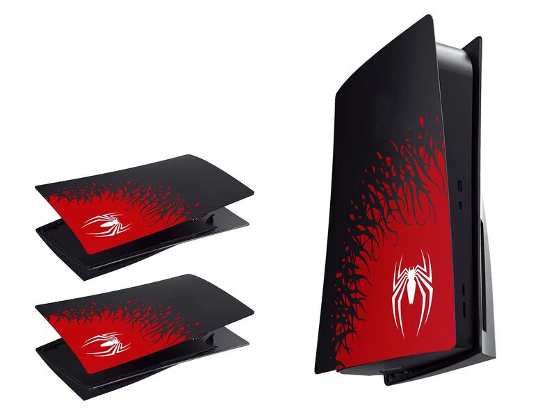 Aksesoris cangkang pengganti ABS Premium untuk PS5 penutup pelindung Faceplate keras cocok untuk Playstation 5 Spider Disc