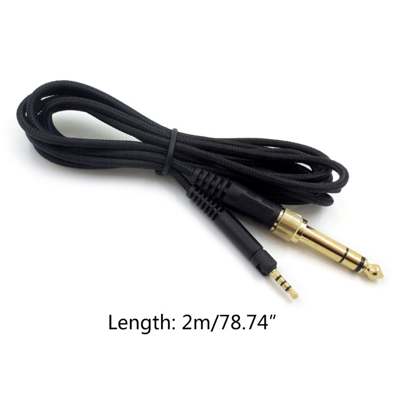Câble pour écouteurs, ligne cordon pour HD598 HD599 HD569, câbles longueur d'étirement