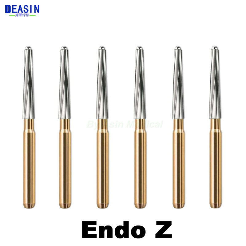 FG Zekrya Carbide Tungsten Bone Cutters Burs Broca Dental Endo Z Tooth Extraction Burs Para Alta Velocidade Handpiece 21mm 25mm 28mm