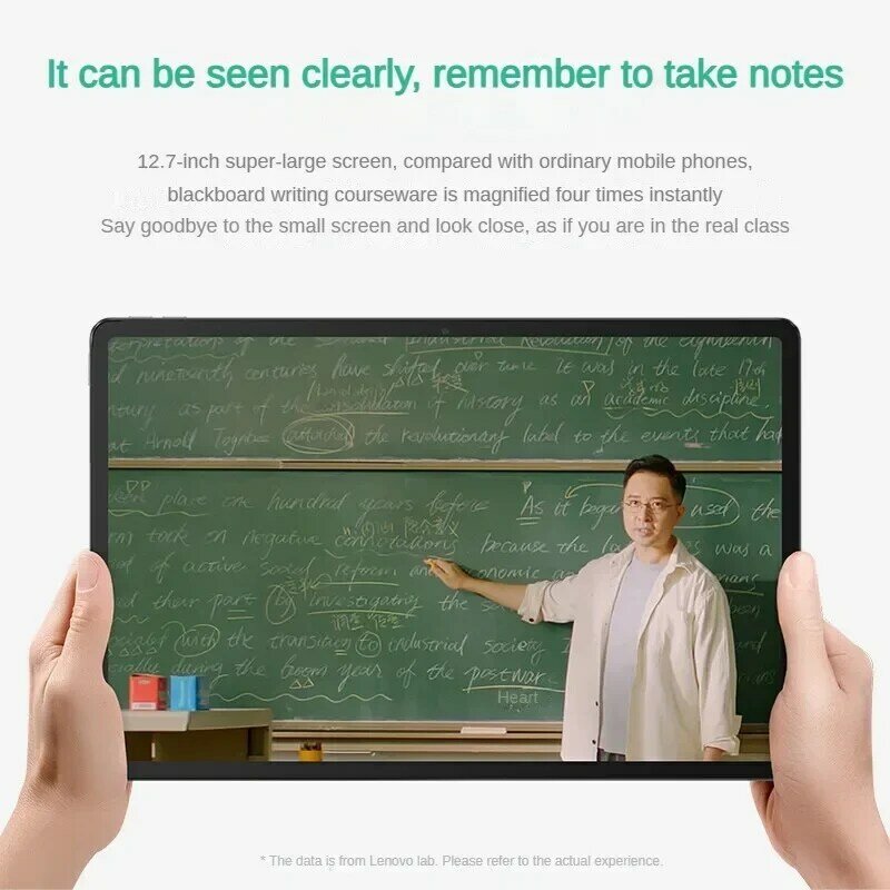 แผ่นรองเมาส์ Lenovo Xiaomi ขนาด12.7นิ้วพร้อมจอแสดงผลสีด้านกระดาษธรรมชาติป้องกันแสงสะท้อนภาพขนาดใหญ่ดูสบายใช้ได้ทั่วโลก