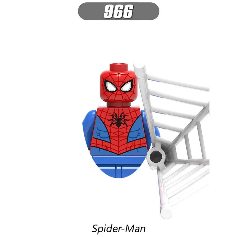 X0220 supereroe Spider-Man Venom Anime Heroes Bricks personaggio dei cartoni animati building block giocattolo educativo regalo di compleanno per ragazzo