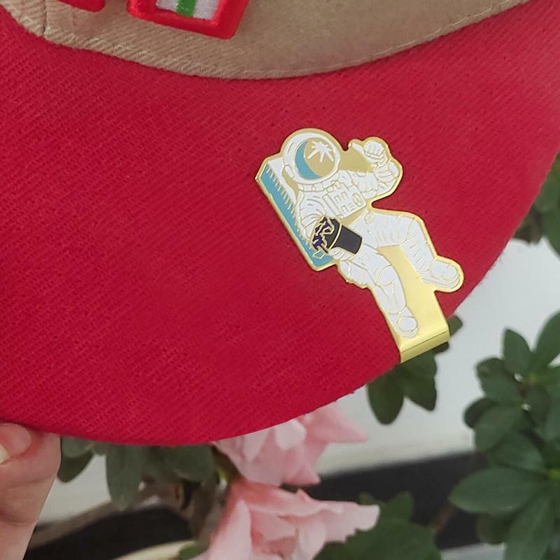 Marcador de pelota de Golf, Clip de sombrero, herramienta de sello, accesorios de sombrero, insignia, decoración de sombrero