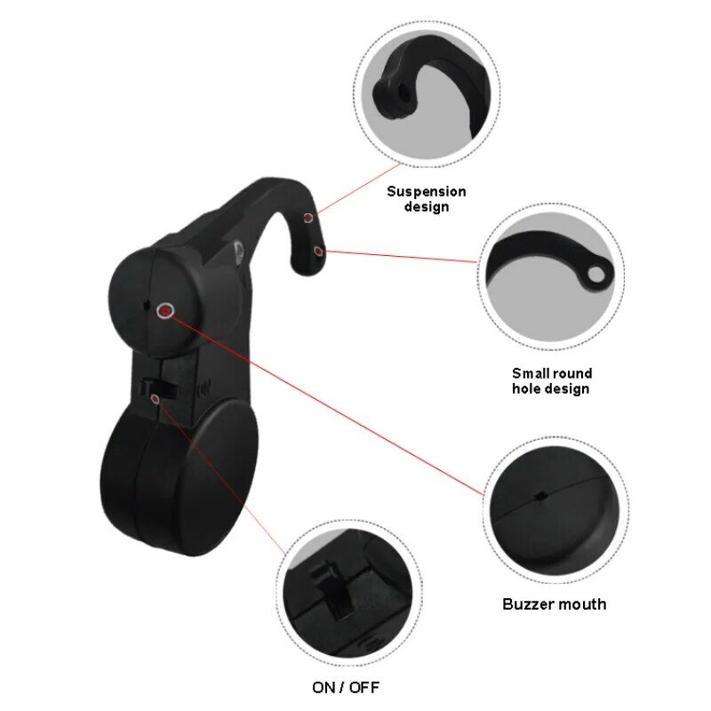 Safety AntiWolf Device Personal Alarm Cute Mini Sound Antiloss Device Burglar Deterrent Self Protection Self Defence Keychain