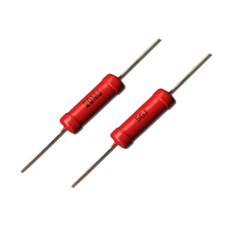 2 pces 1g 2g 10g 100g 500m 100m 50m 20m 30m 2m ohm 5% resistores de alta tensão 3w 9x30mm resistência não indutiva