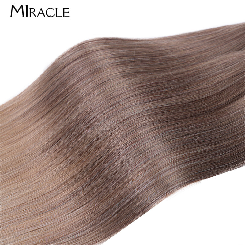 Чудо Ариэль, прямые синтетические волосы для наращивания, 28 дюймов, вязанные волосы, искусственные волосы для женщин