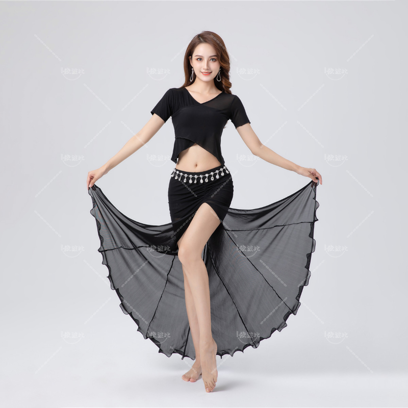 Belly Dance Long Skirt Set Fantasia Feminina Adulta Performance Stage Dance Suit Carnaval Disfraces Sexy Music Festival Outfits