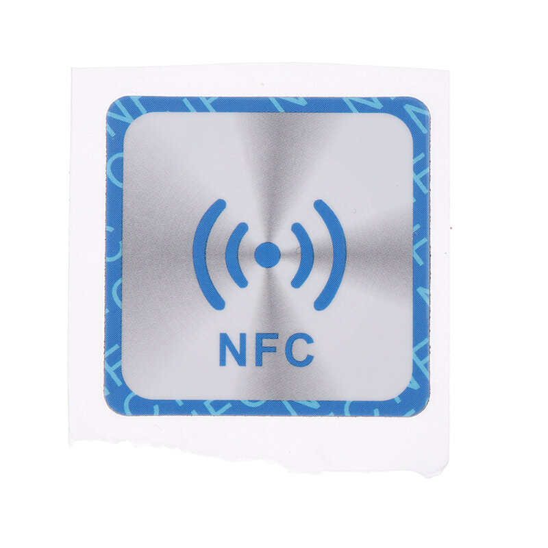 Stiker Label Anti perekat logam NFC 1 buah Tag Label Universal untuk semua ponsel NFC