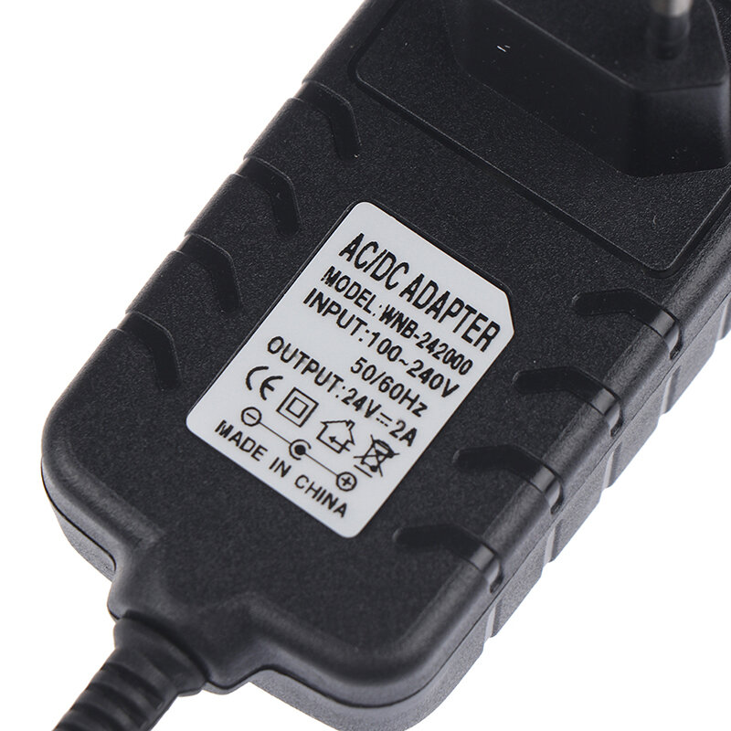 1Pc 24V 2A Power Supply Adapter For UV LED Lamp Nail Dryer Nail Art Tools