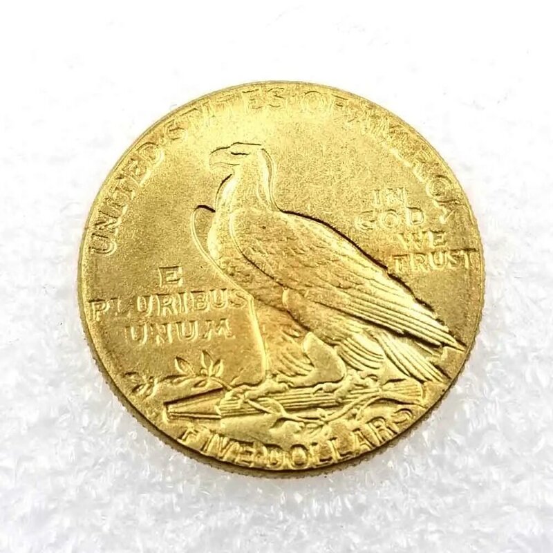럭셔리 1910 미국 자유 5 달러, 재미있는 커플 아트 동전, 나이트클럽 결정 동전, 행운을 기념 포켓 동전, 선물 가방