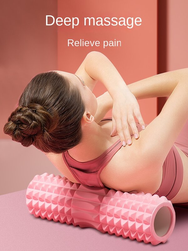 Foam Roller Muscle Massage Gym Yoga Myofascial Release Roll Column For Sports Shaft Fitness Lumbar Back 30CM 33CM 45CM