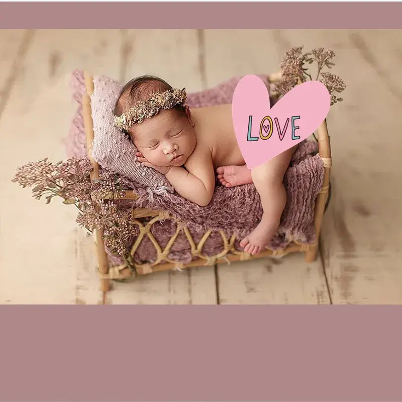 Bayi baru lahir Fotografi Alat Peraga Membungkus Bayi Selimut Lembut Merenggang Cotton Swaddling Fotografi Backdrop Foto Studio