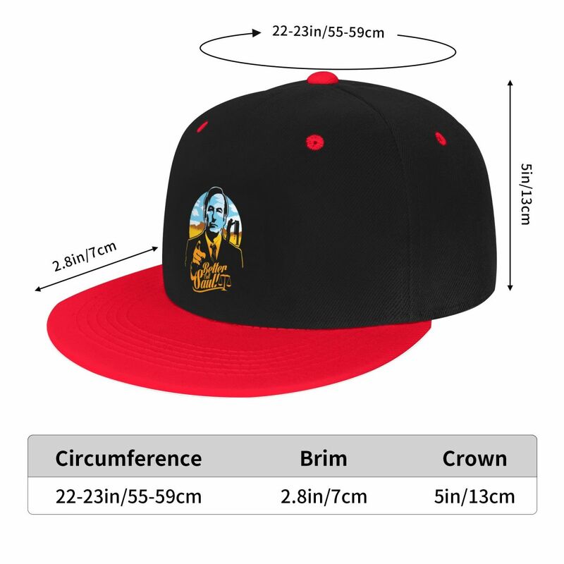Klasyczny Unisex Heisenberg Breaking Bad czapka z daszkiem dla dorosłych zadzwoń do saula regulowana czapka hip-hopowa dla mężczyzn kobiet na zewnątrz