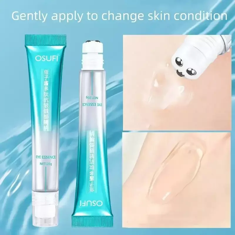 Korean Skin Care Cosmetics, Eye Cream, Reduz os círculos escuros, aperta a pele, hidrata, massagens, essência
