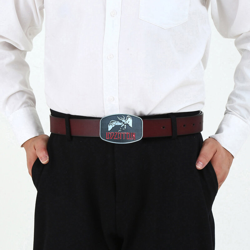 Chapify-男性用のバックル付きベルト,手作りの高品質メッキ,送料無料
