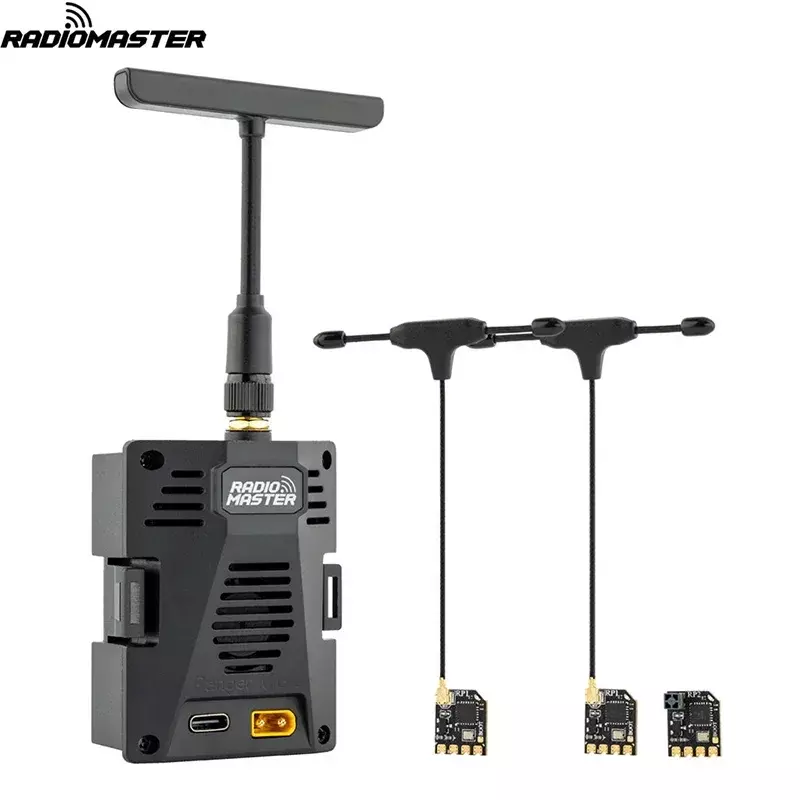 Radiomaster Ranger Micro Elrs High Frequency Head Receiver Jr Adapter Unmanned Traverser For Tx16s Tx12 Mkii