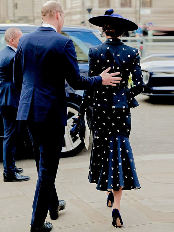 Kate Middleton-Conjuntos de princesa para mujer, chaqueta de abrigo de alta calidad, Top Sexy, media falda de sirena, conjunto Vintage Chic de dos piezas, nuevo, otoño