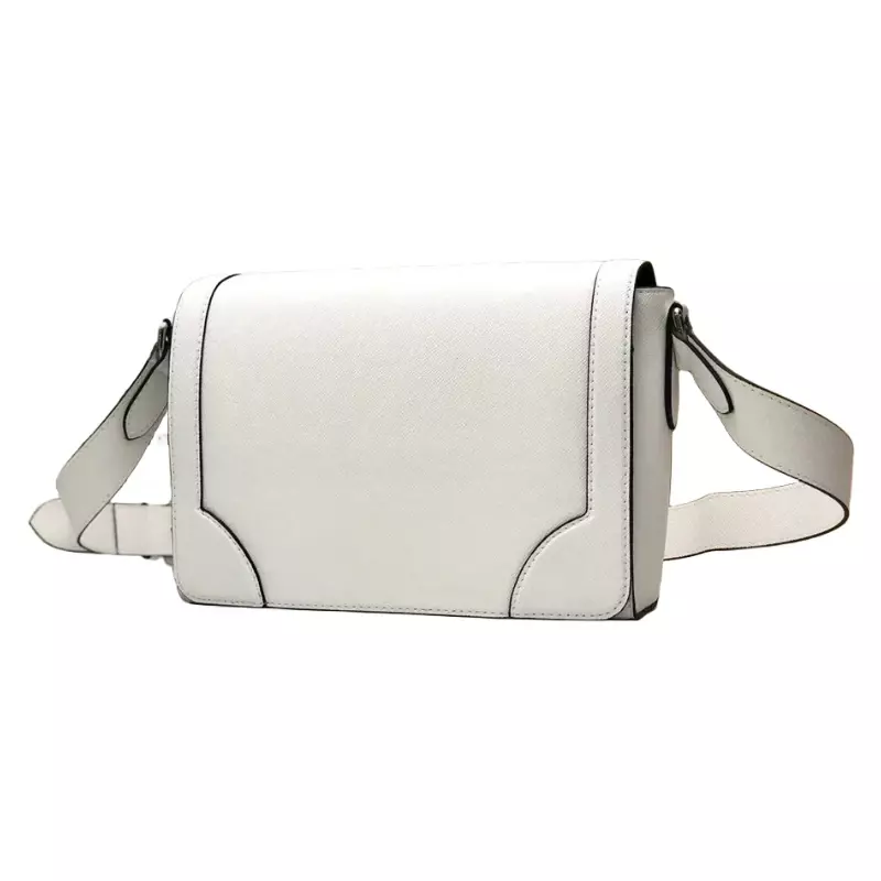 Nowy skórzana klapka torby kurierskiej dla mężczyzn i kobiet na co dzień klasyczna moda Normcore