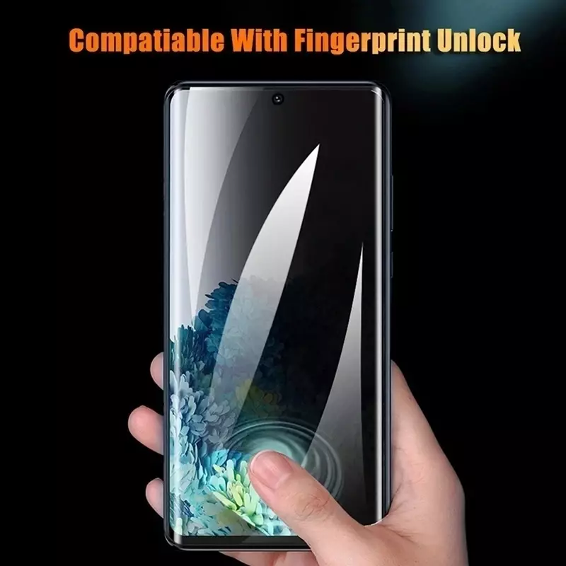 4-teiliger Anti-Spion-Hydrogel-Film für Samsung S23 S21 S22 S24 Ultra S8 S9 S10 plus S20 Fe Galaxy Note 20Ultra Privacy Displays chutz folie
