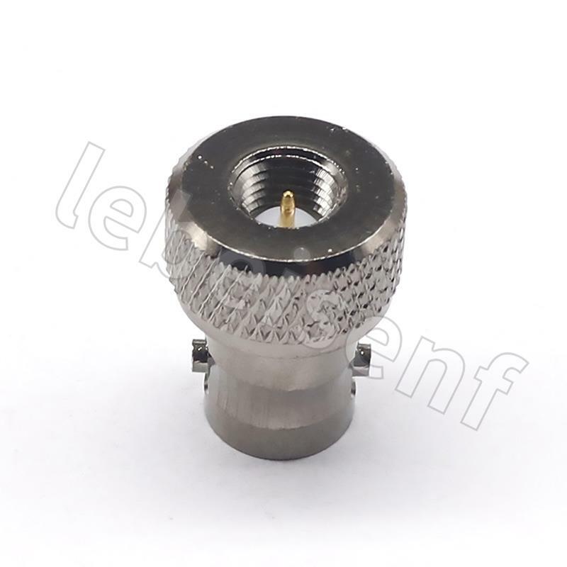 1/2/5/10pcs Radio Frequency Adapter BNC (Q9) Female to SMA Male Adapter BNC/SMA-KJ Disc Nickel Plated