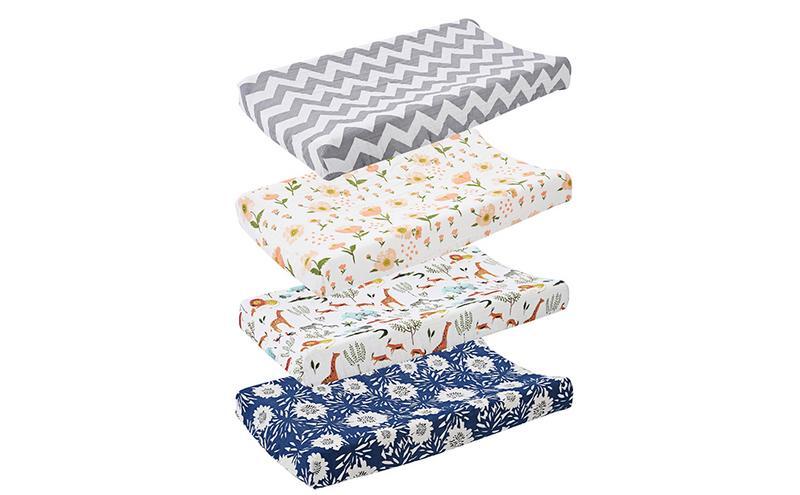 Changing Pad Cover Cotton Soft  Baby Diaper Changing Pad Travel Baby Waterproof Breathable Diaper Pad Sheets Coverfor Boys Girls