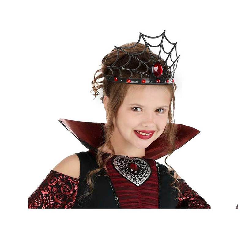 Devil Ghost Cosplay Hair Band Spider Web Witch Dance Headband Women Head Hoop Photo Prop Halloween Carnival Costume Accessories