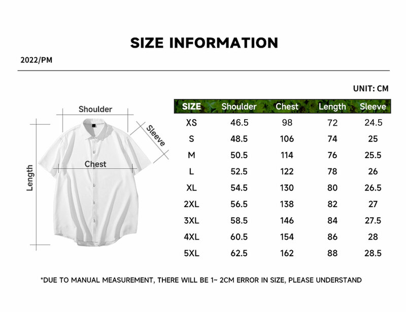 Customer-specific purchase exclusive link 3D Printed Y2K Hombre Fashion Shirt Casual DIY 4.8