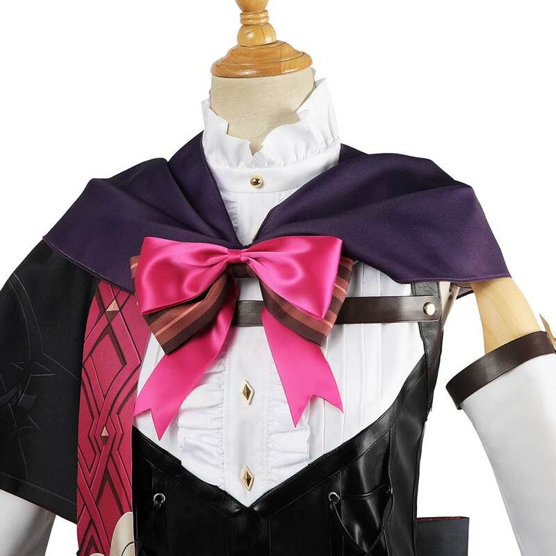 Disfraz de Lyney de Genshin Impact para hombre y mujer, ropa de juego de rol, camisa, vestido, sombrero, pelucas, conjunto completo, traje de Halloween