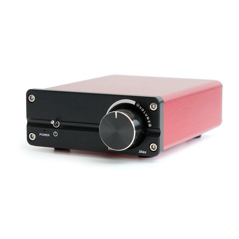 Amplificatore di potenza digitale D130A TPA3250 2 x130w amplificatore Audio di classe D a doppio canale ad alta potenza DC18V-32V rosso