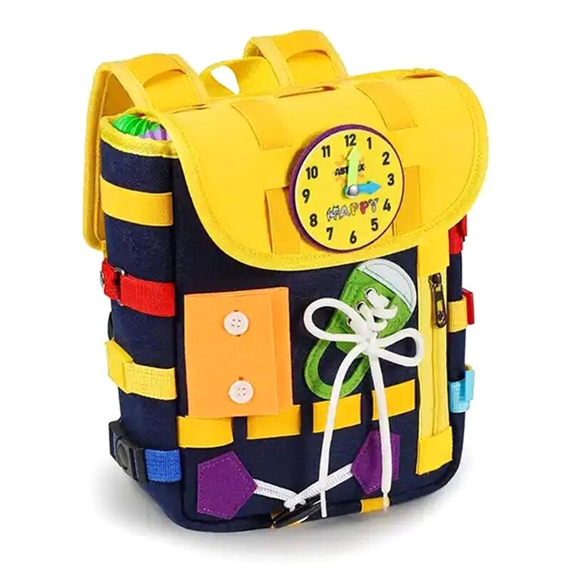 Рождественский подарок детский войлочный рюкзак Размер 11 дюймов H X 9 дюймов L X 3,9 дюймов W