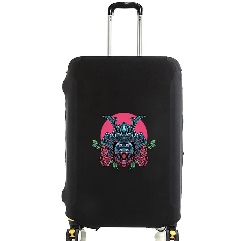 Funda protectora de equipaje para maleta de 18 a 32 pulgadas, bolsa elástica antipolvo con patrón de la Serie Monster, accesorios de viaje, 2022