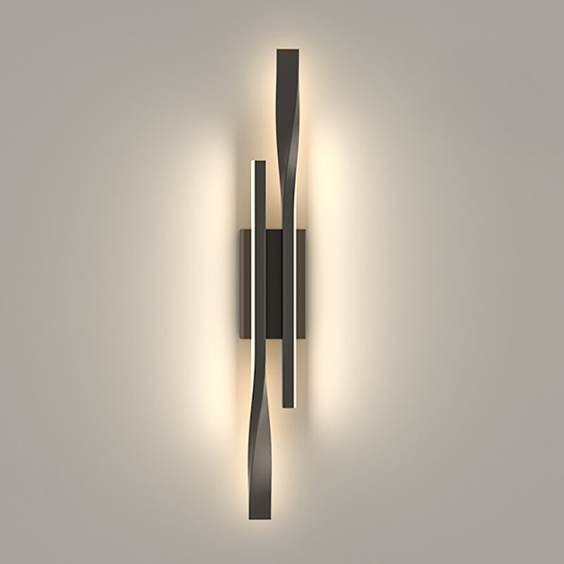 Настенный светильник с длинной полосой, роскошный креативный прикроватный светильник для комнаты, спальни, простой современный настенный лампа в скандинавском стиле для гостиной, телевизора
