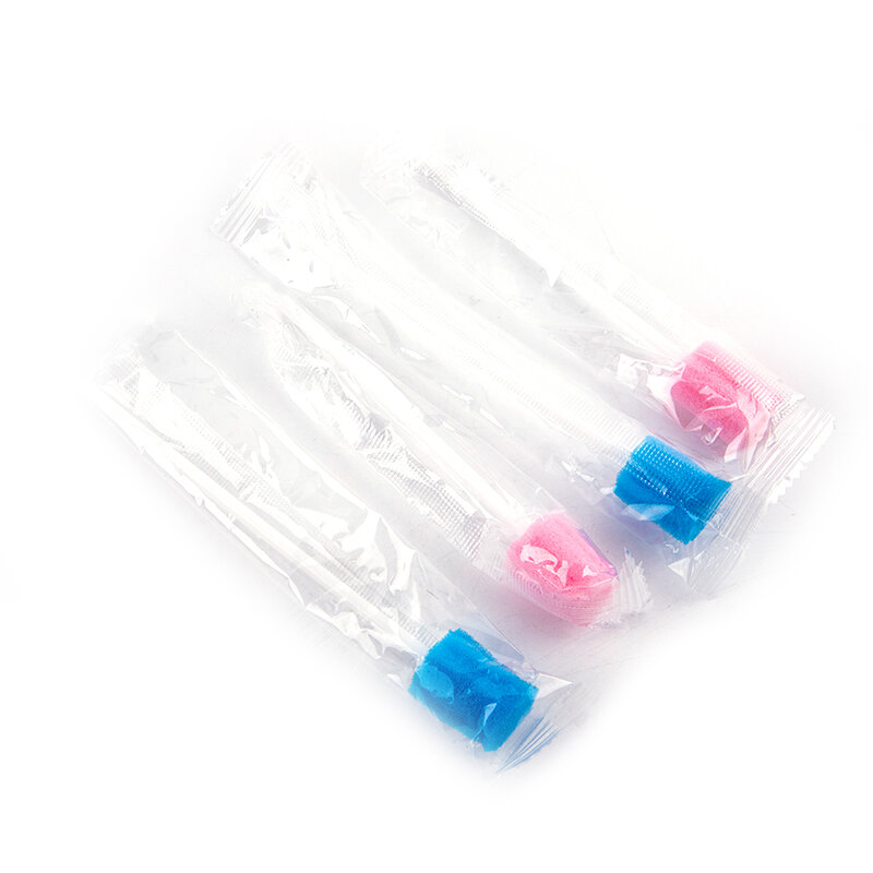 Hisopos desechables para el cuidado bucal, almohadillas estériles sin sabor, 10 unidades por juego