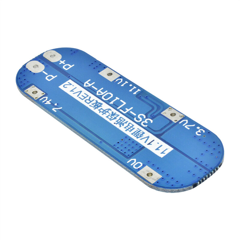 リチウムイオン電池保護ボード,電気回路充電器,青,3s,12v,18650,10a,10.8v,11.1v,12.6v