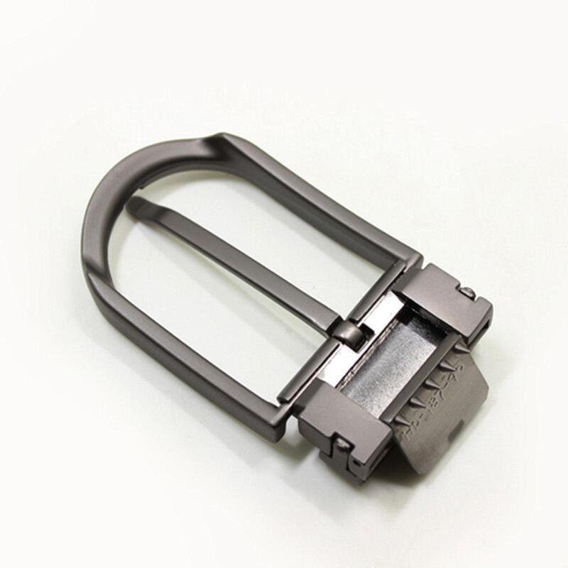 Accessoires de ceinture en alliage de zinc, broche simple pour ceinture 37mm-39mm, broche rectangulaire réversible, remplacement