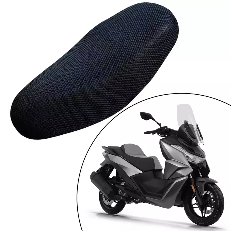 Motorcycle Black 3D For Seat Cover Net Breathable Heat Insulation Sleeve 2024 Hot Sale Brand New And High Quality