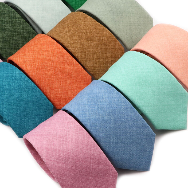 Cravates en coton faites à la main pour hommes, cravate de la présidence, cravate rayée, col étroit, mince, rose, vert sauge, décontracté, accessoires imbibés, cadeau de mariage, document solide