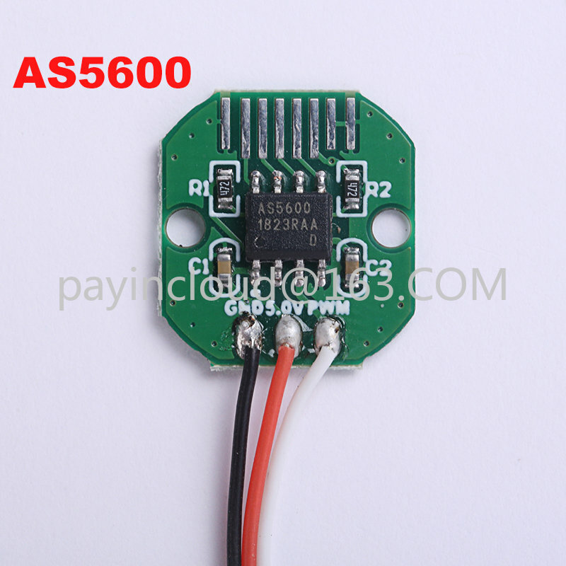 AS5600 Absolute Value Rotary Encoder PWM/I2C Port 12 Bit For Brushless Gimbal PTZ/Gimbal/Pan Tilt Motor Incremental Encoder