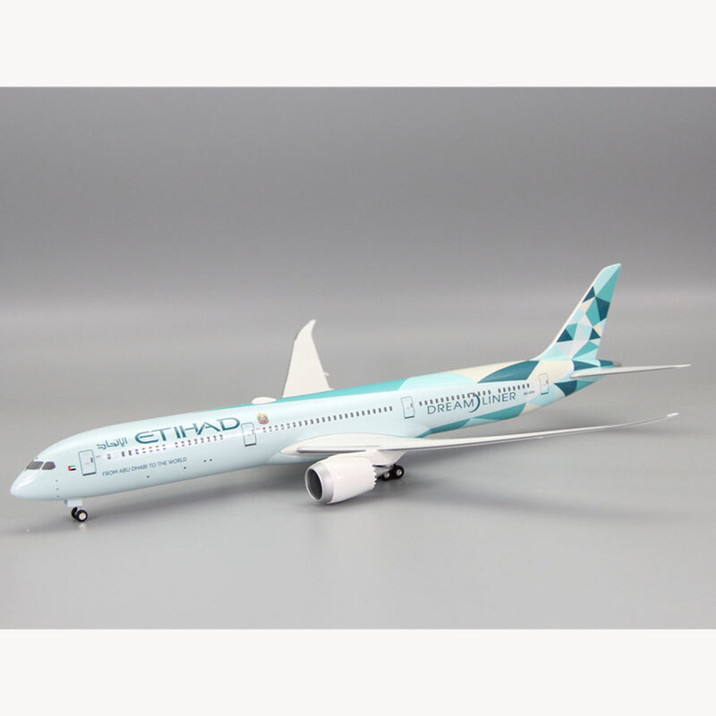 1:200 Scale Etihad Aviation B787-10 Aircraft Model Toys Diecast Airplane Plane for Fans Collection Gift Souvenir Collectible