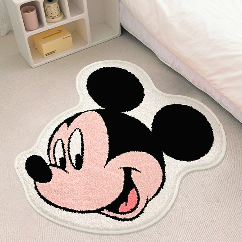 Disney Mickey Mouse Faux Cashmere mata do kąpieli mata antypoślizgowa Cartoon kaczor Donald poduszki chłonne dywany salon mata łazienkowa