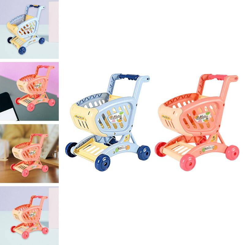 Корзина для покупок, Креативные Игрушки, Игрушки для раннего развития, тележка для покупок, игрушка для детей от 3 лет и старше