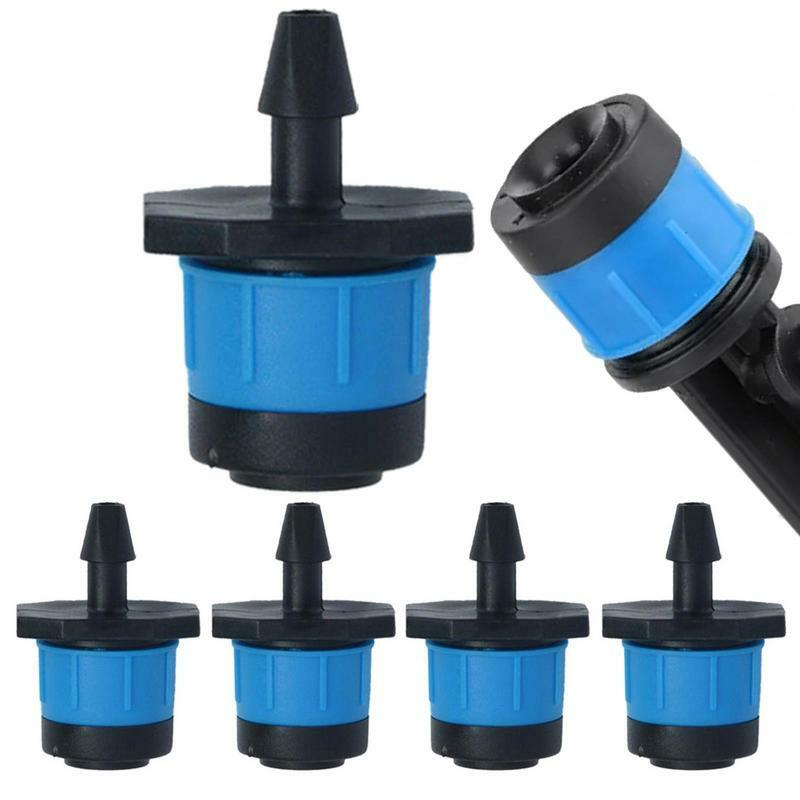 Drip Irrigation Drippers 5pcs Adjustable Misting Nozzles Garden Watering System Drip Irrigation Parts For Fruit Tree Waterer 360