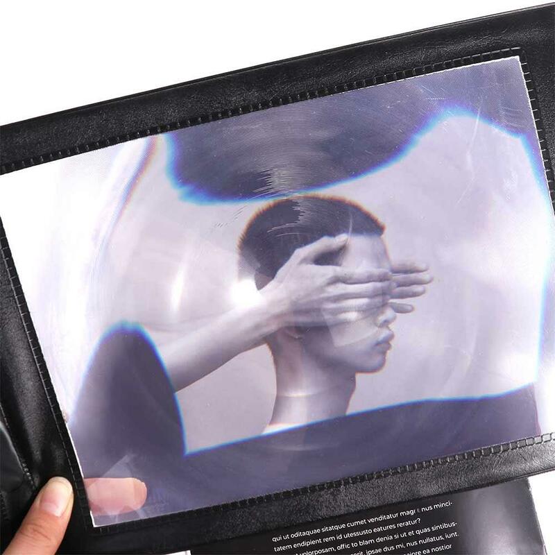 3X Large Sheet Magnifier Page Glass Lens Portable Handheld Magnifying Glass Useful A4 Lenses Reading Newspaper